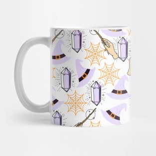 Halloween Witch Pattern Mug